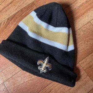 New Orleans saints beanie